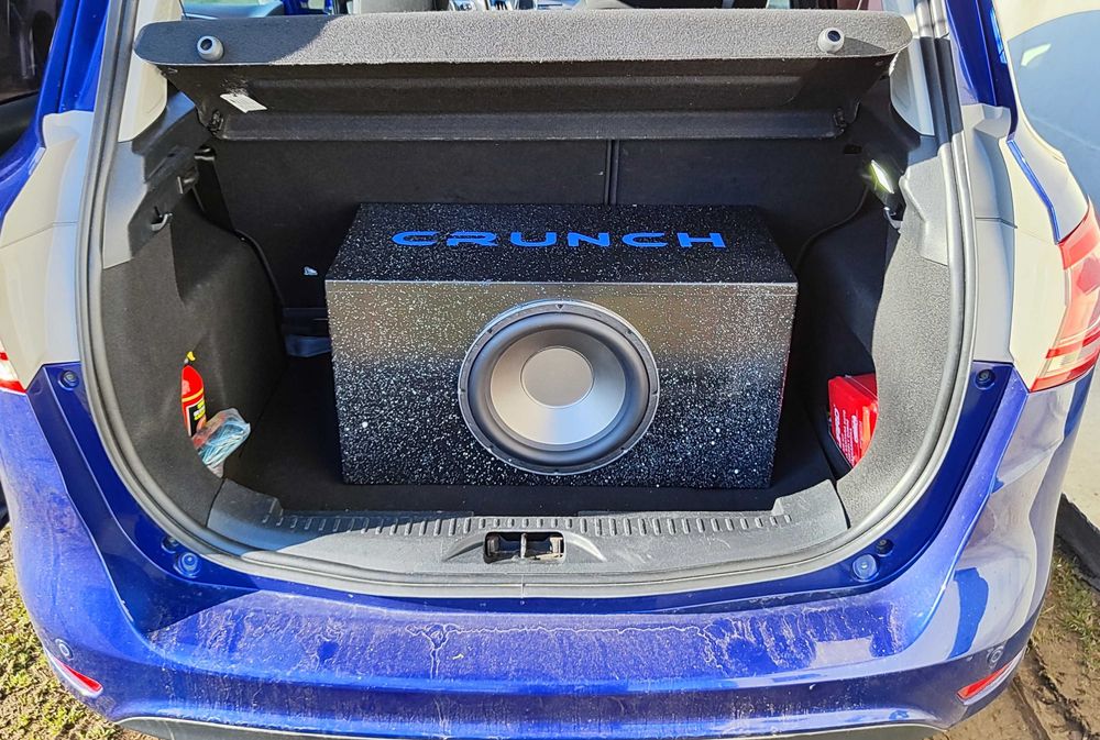 Subwoofer auto crunch