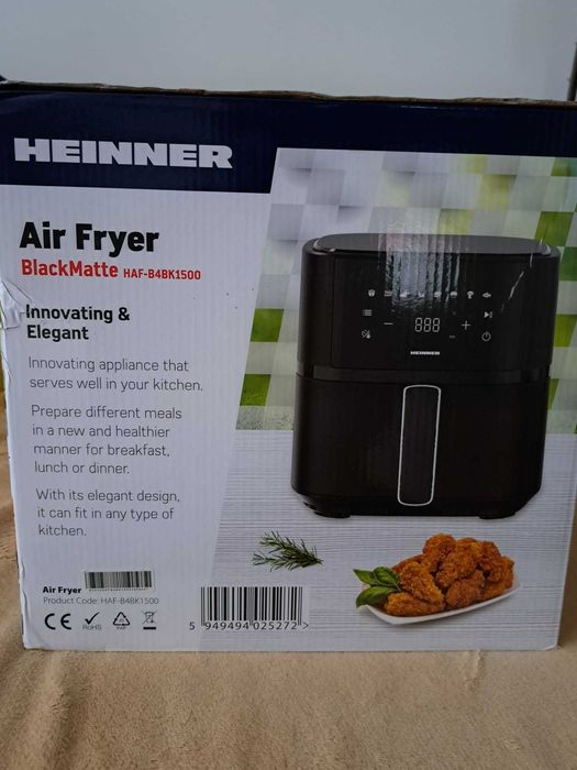 Friteuza cu aer cald Heinner HAF-B4BK1500