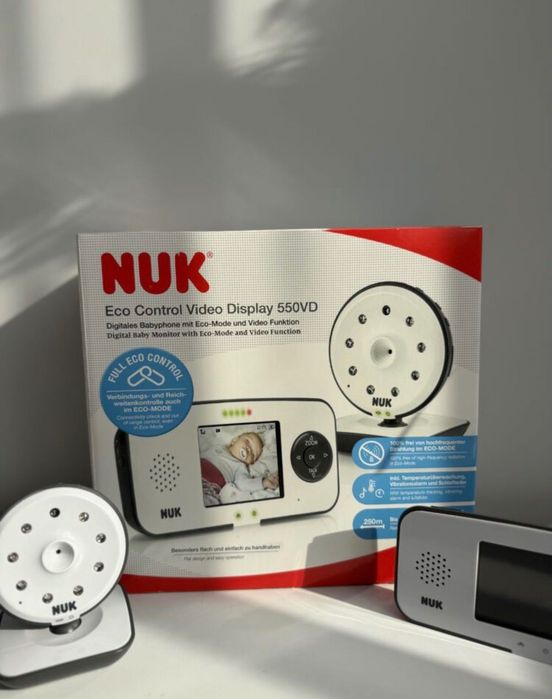 Бебефон Nuk - Eco Control + видео 550VD