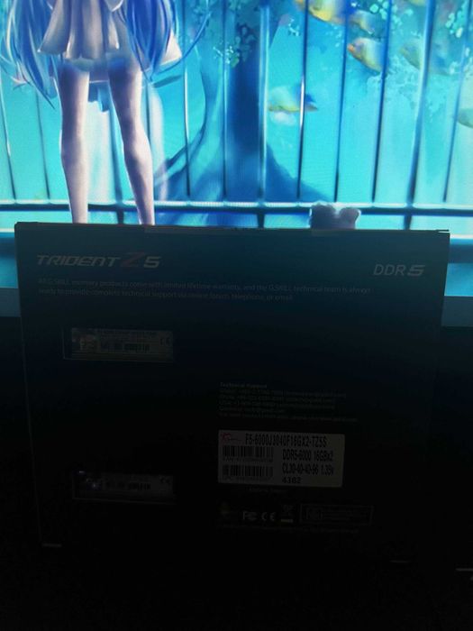 G.Skill DDR5 32GB (2x16GB) 6000Mhz Trident Z5 Silver (F5-6000J3040F16GX2-TZ5S)
