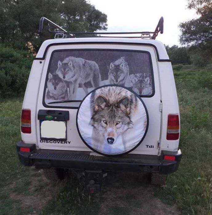 Калъф За Резервна Гума На Джип С Вълк