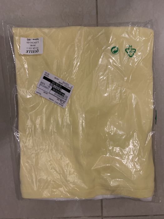 Vand vesta Oliver verde S si tricou galben dama XL-XXL