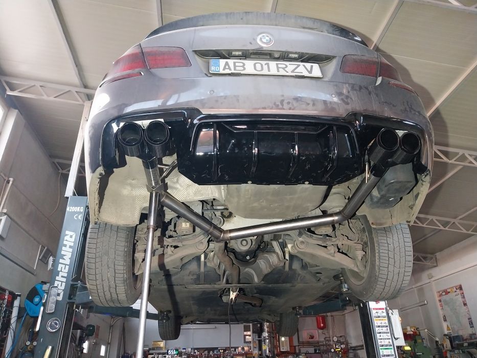 Evacuari custom inox,downpipe ,traseu aluminiu ,inox,
