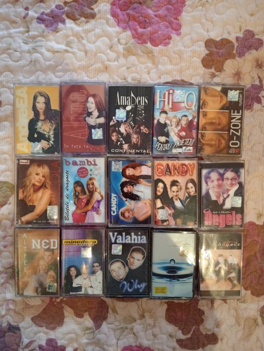 Casete audio originale Muzică Românească impecabile