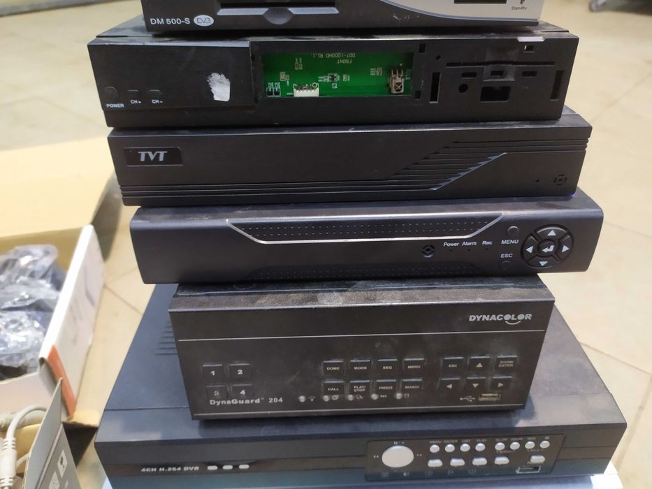 Камери,двр-и,сат.приемници,a/v модулатори.