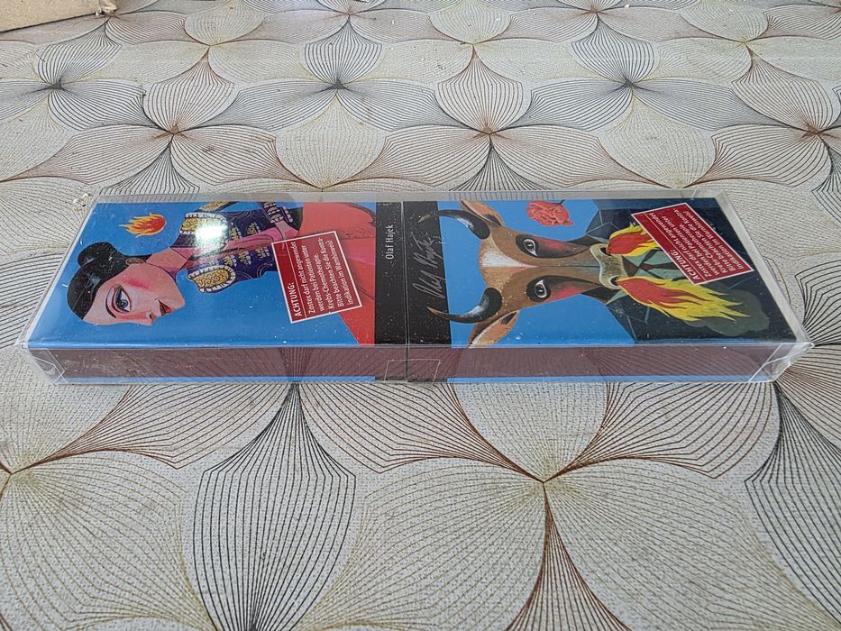 Стари Немски кибрити,  комплект от 2 броя с опаковката.