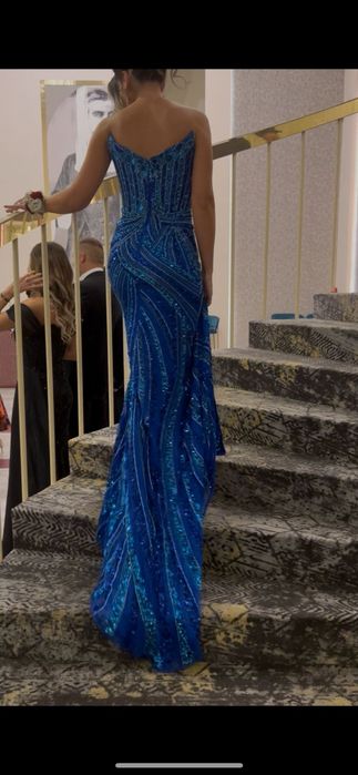 Rochie stil bijuterie nașă + accesorii