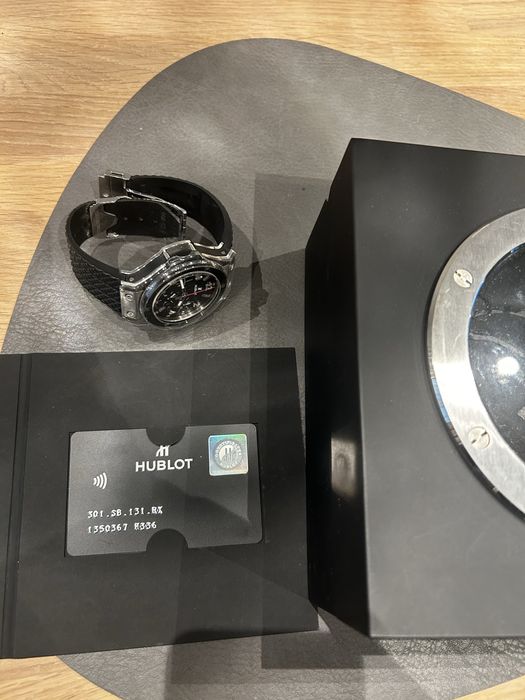 Hublot Big Bang Chronograph Ref. 301.SB.131.RX 44mm Ceramic Carbon