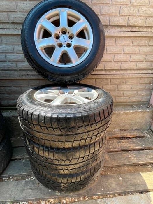 De vanzare genti 5x112 anvelope 195/65/15 M+S
