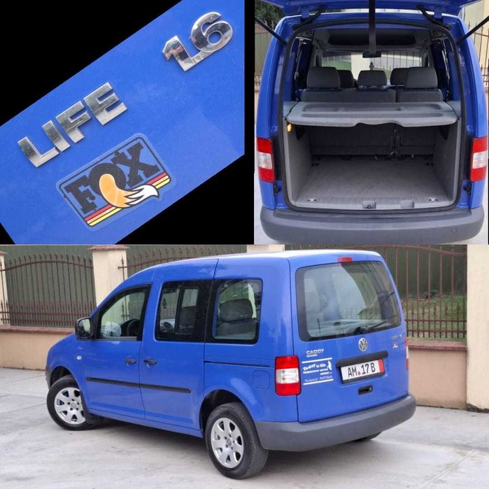 Vw caddy Life 1.6Mpi benzina 2006 euro.4