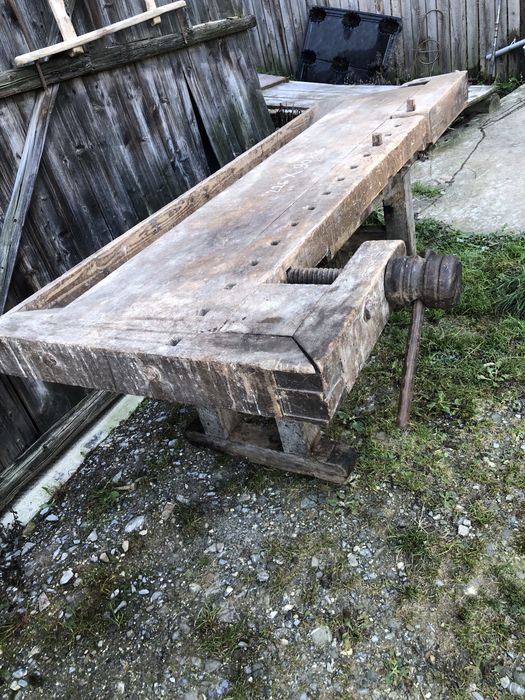 Banc de tâmplârie vechi