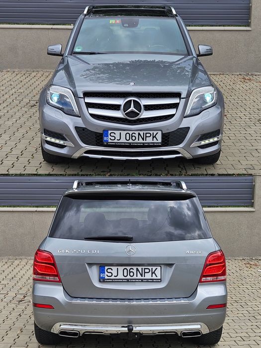 Mercedes GLK 220cdi 170cp Euro 5 4 Matic 4x4 Automat 7G-Tronic Panoramă  Plafon Negru Piele+Alcantara RAR EFECTUAT CASH•RATE•GARANȚIE•LIVRARE GRATUITĂ