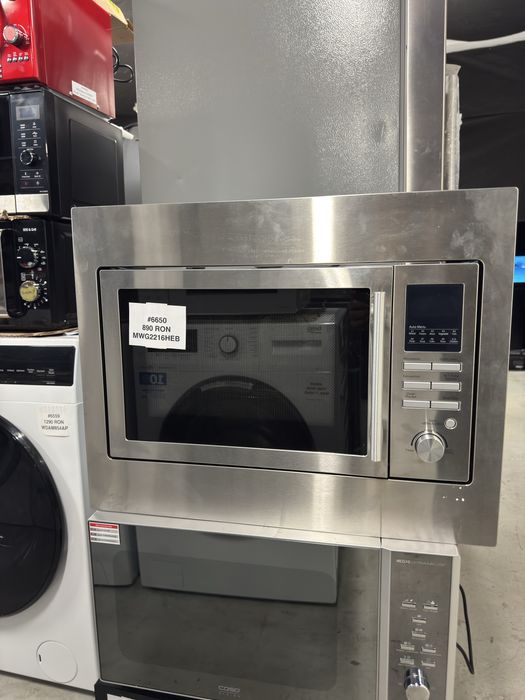 Cuptor cu microunde încorporabil combinat Bomann MWG2216HEB