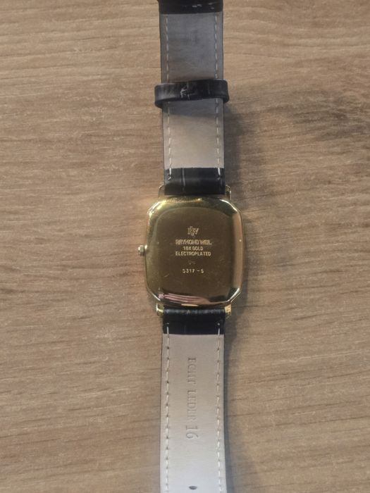 Raymond Weil Genève 5317-5 – 18K Gold Electroplated – Quartz