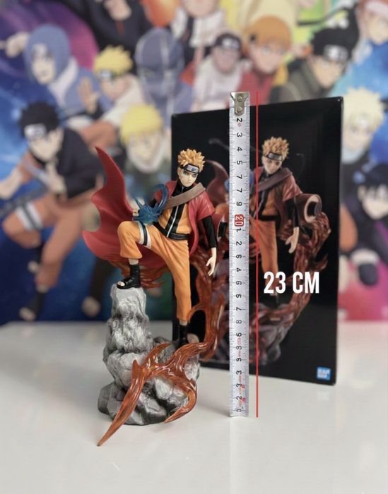 Figurina Naruto Uzumaki Sage Mode Rasengan - Naruto Shippuden