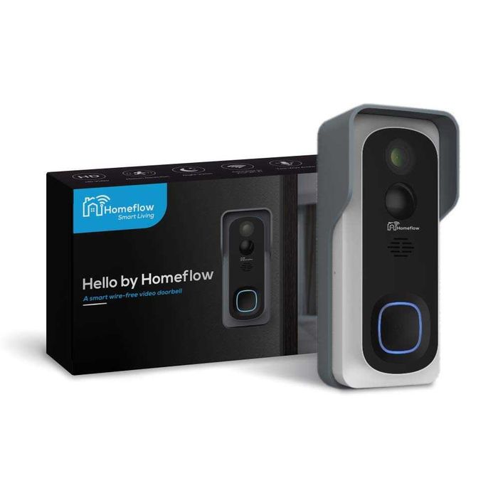 Sonerie smart wireless cu monitorizare video Homeflow D 3001