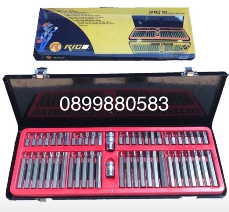 Торкс накрайници 54 части