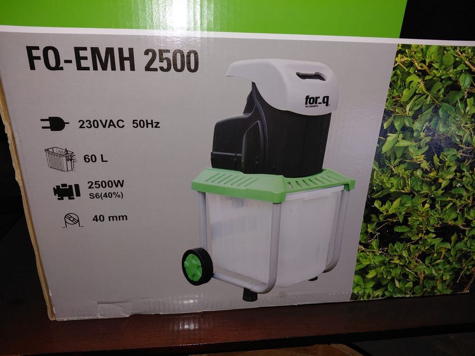 Tocator crengi fq emh 2500w
Tocător electric crengi/ resturi vegetale