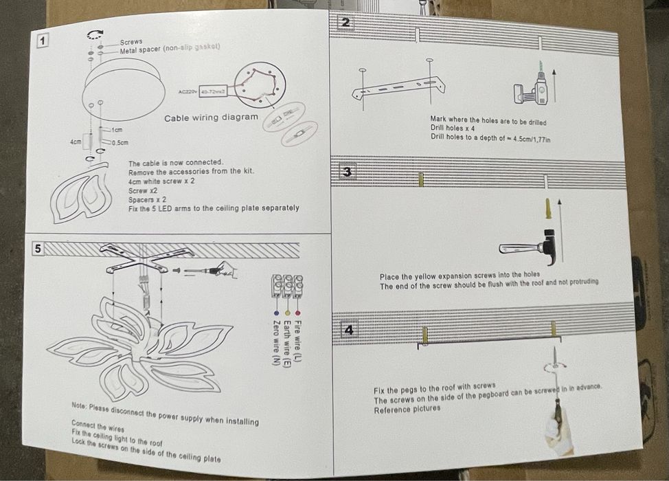 Lustra LED 45W 4200lm 3000-6500k, diverse modele in anunt