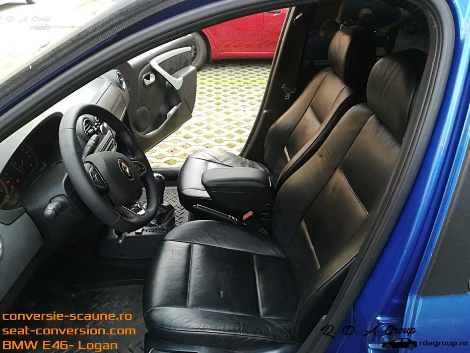 Sistem adaptare scaune de BMW E46 pe Logan Duster Sandero