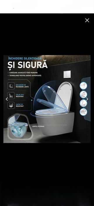 Set wc suspendat visam slim