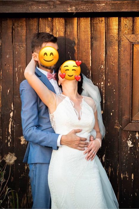 Rochie mireasa din mătase Divine Atelier
