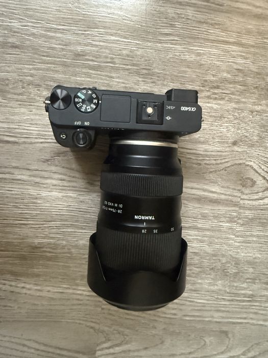 Sony a6400 tamron 28-75