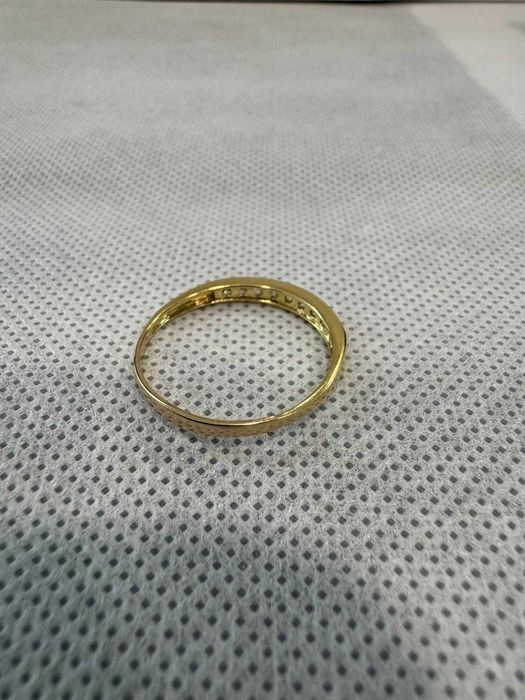 (Ag41) Inel aur, 18K B5898 - Certificat de garanție!