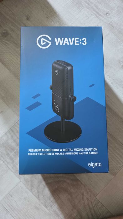 Microfon Streaming/Podcast Elgato Wave 3 nou!