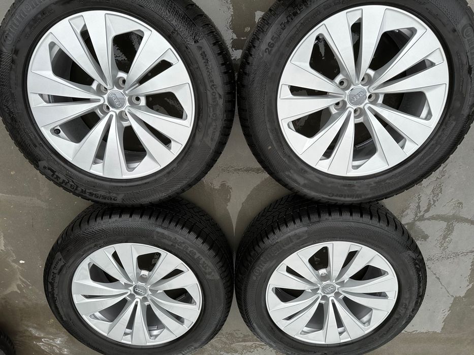 Jante originale Audi 19 cu anvelope de iarna