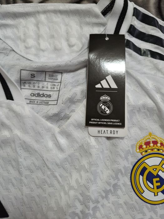 Tricou fotbal alb