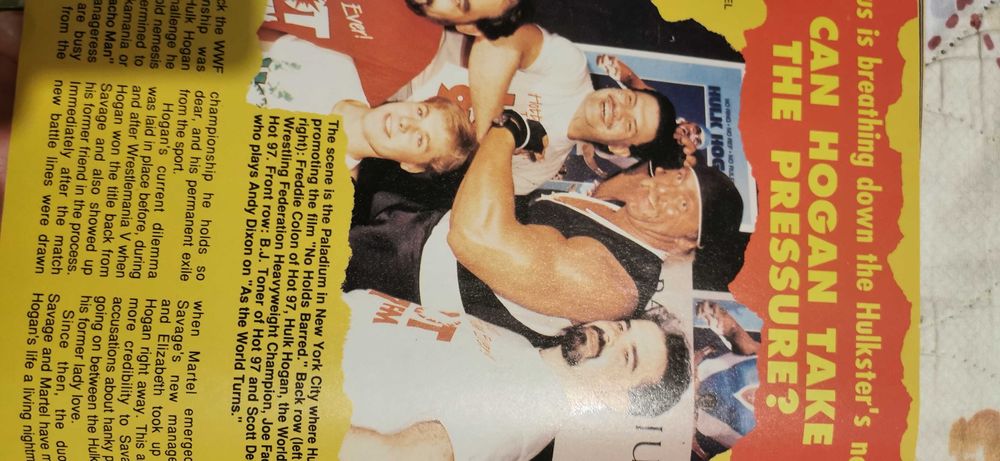 wwe, wwf американски списания лот от 8 броя