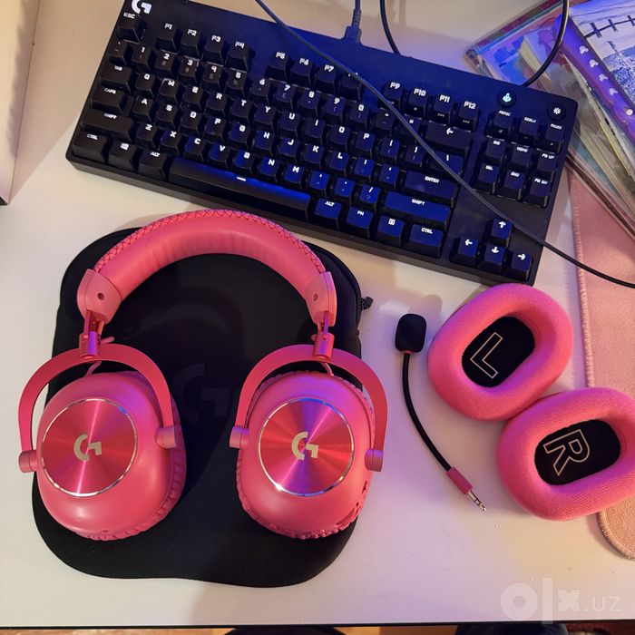 Logitech G PRO X 2 LIGHTSPEED Wireless Pink — оригинал