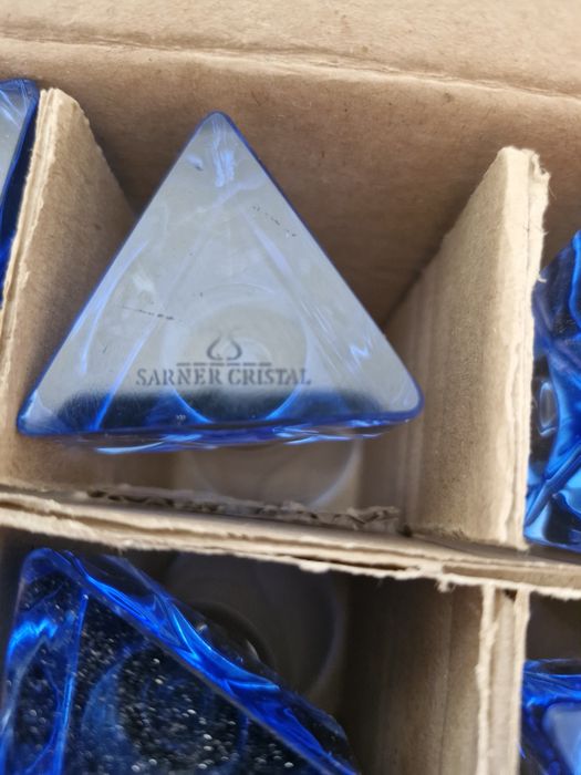 Set pahare cristal SARNER - Elvetia (stantate)