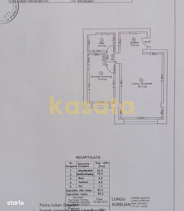 2 Camere mobilat si utilat complet | zona OMV Pipera