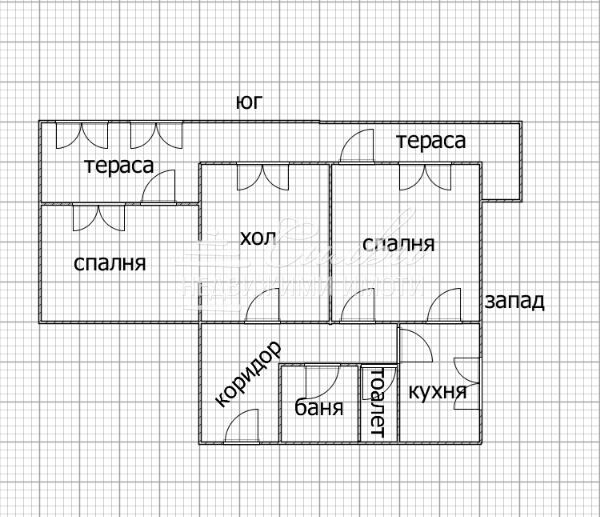 Тристаен ТУХЛЕН апартамент - кв. Болница