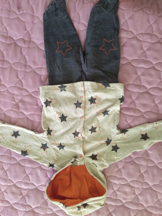 Зимни бебешки дрешки 3-6 мес.