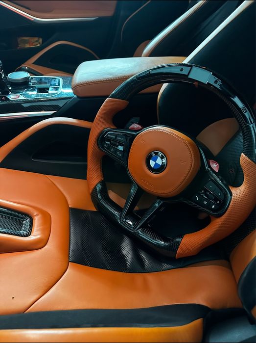 Volan BMW Carbon - Seria G - LED - Incalzire - Vibratii - Traffic Jam