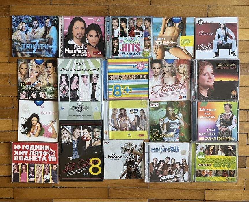 Поп & Поп-Фолк CD DVD VHS