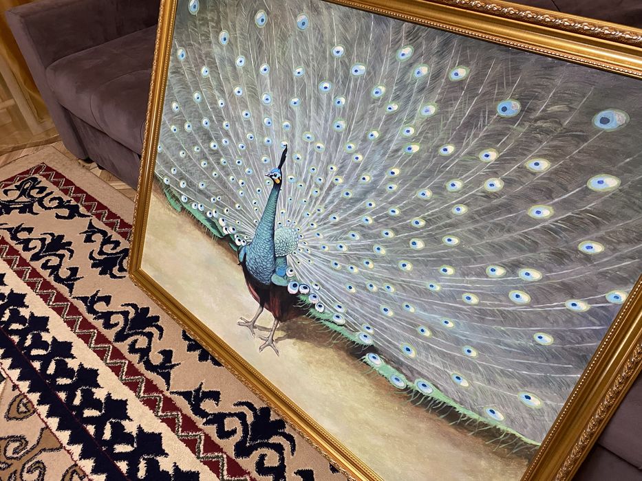 Павлин ручной работы