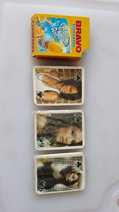 Cărți de joc Bravo Star Cards & Brifcor 2007