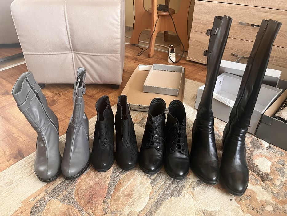 Ботуши и боти естествена кожа