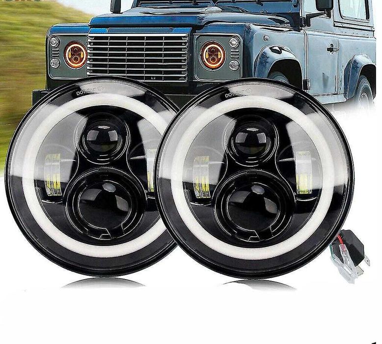 Set faruri Jeep / Samurai cu Angel Eyes Diverse Modele