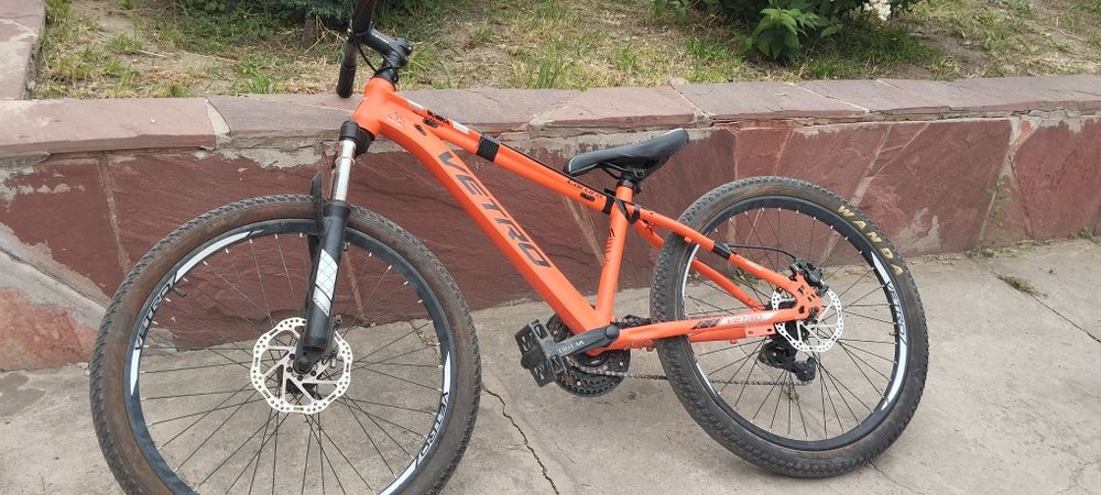 Велосипед ветро оранжевый