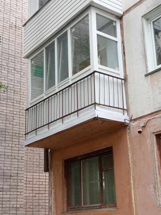 Балконы, окна, откосы.