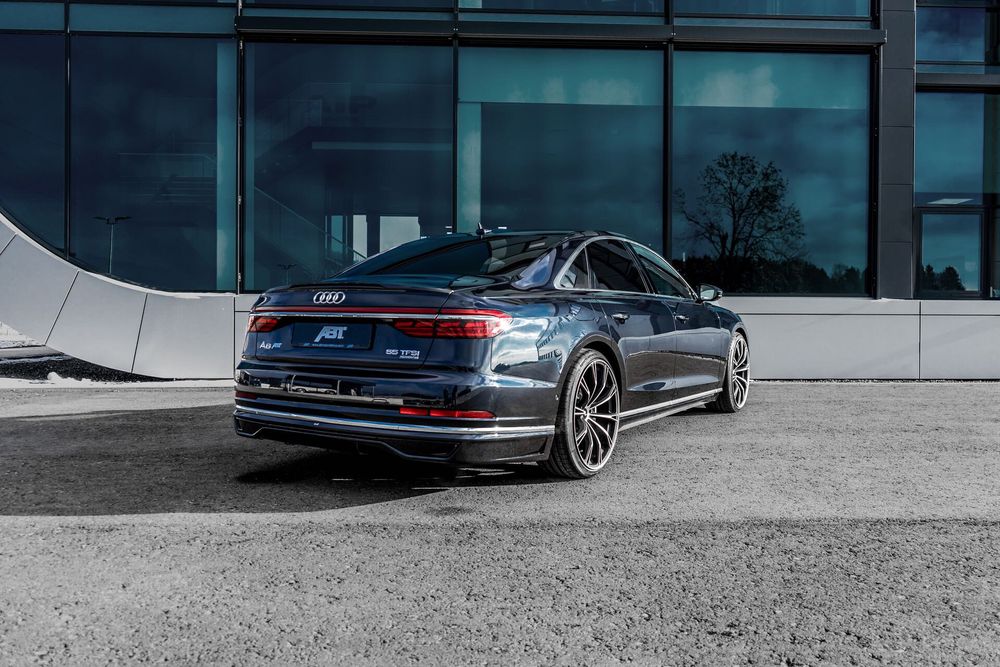 Audi A8 D5 /8N/ 2018-2022 ABT Заден Дифузьор