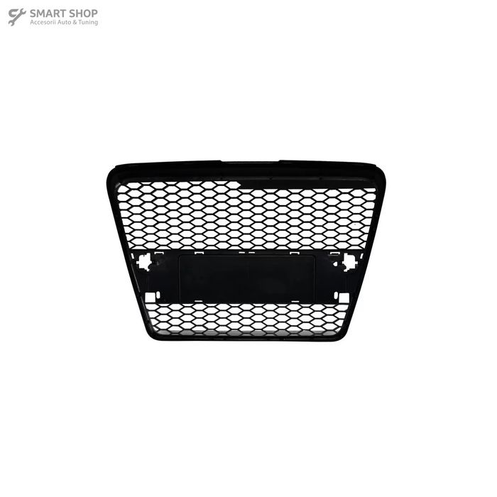 Grila Centrala Audi A6 4F C6 (2004-2007) RS Design Negru Lucios
