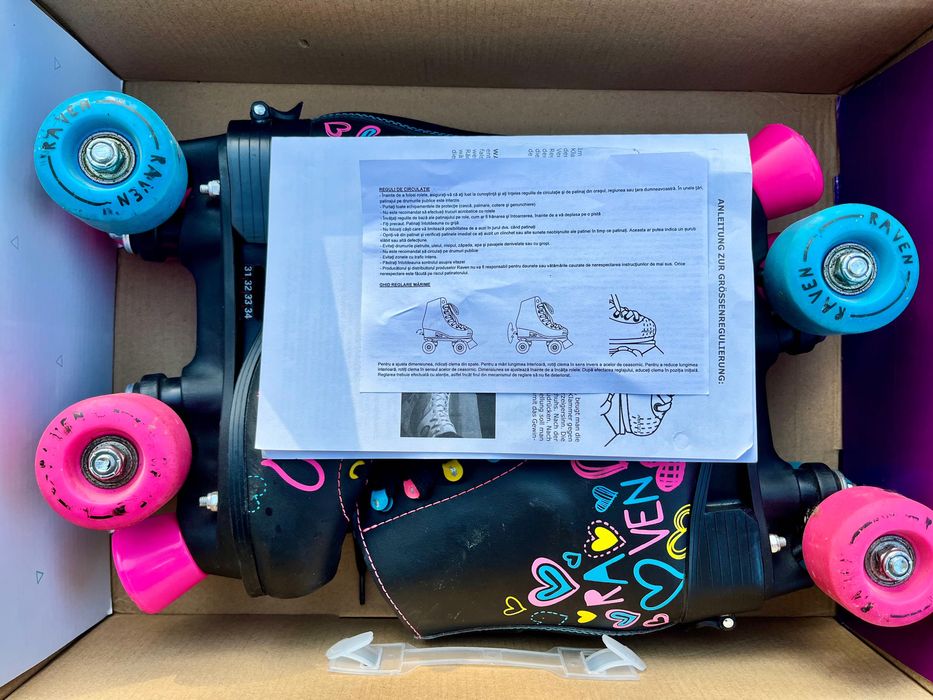 Role, patine cu rotile Raven Trista marime ajustabila  31-34