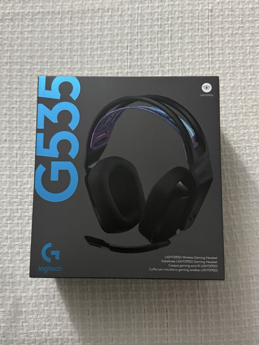 Гейминг слушалки Logitech - G535 Lightspeed