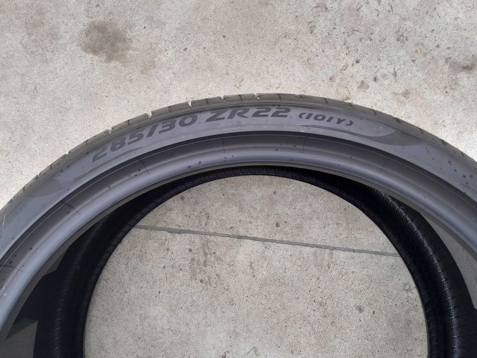 O anvelopa de vara 285 30 22 pirelli p zero AO pncs profil 6,8 mm